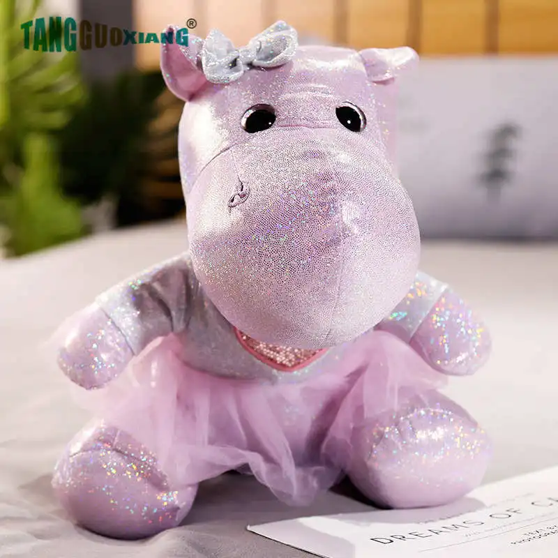 

25cm Cute Princess Skirt Elephant Rabbit Cow Plush Toys Soft Stuffed Animal Doll for Kids Girl baby lovely birthday Xmas Gift