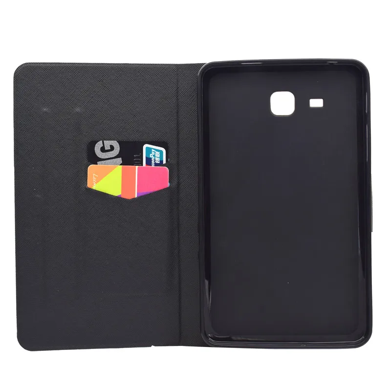 Чехол Wekays для Galaxy Tab A 2016 7 0 T280 кожаный Smart Funda чехол Samsung A6 T285 планшета | Компьютеры и