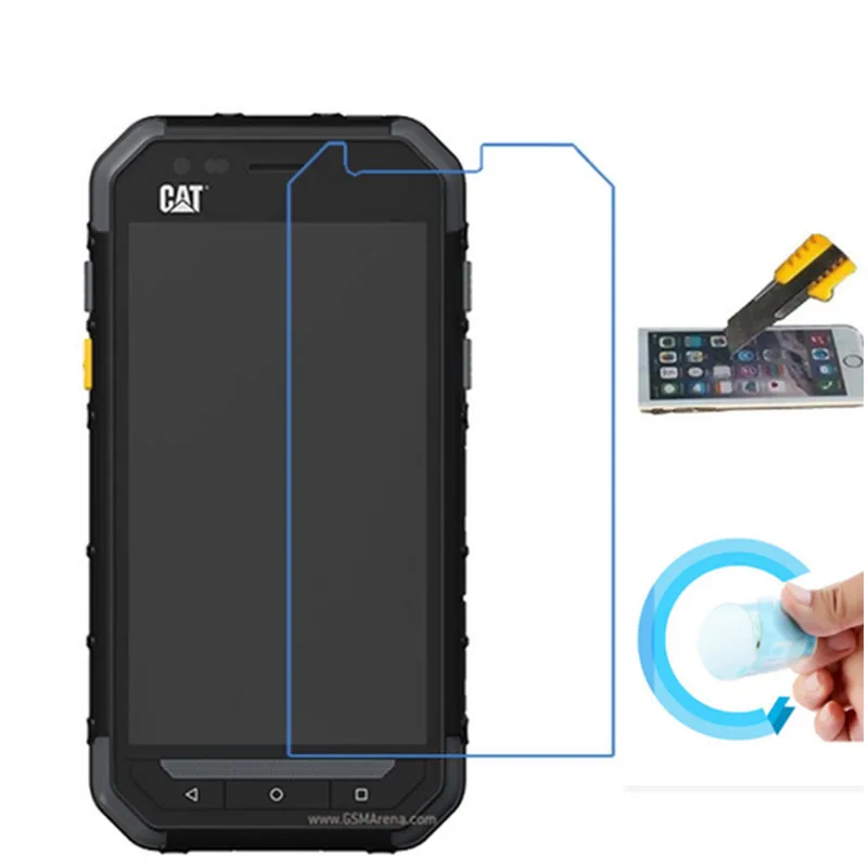 Мягкая стеклянная пленка нано Взрывозащищенная защитная для экрана кошки S30 (не