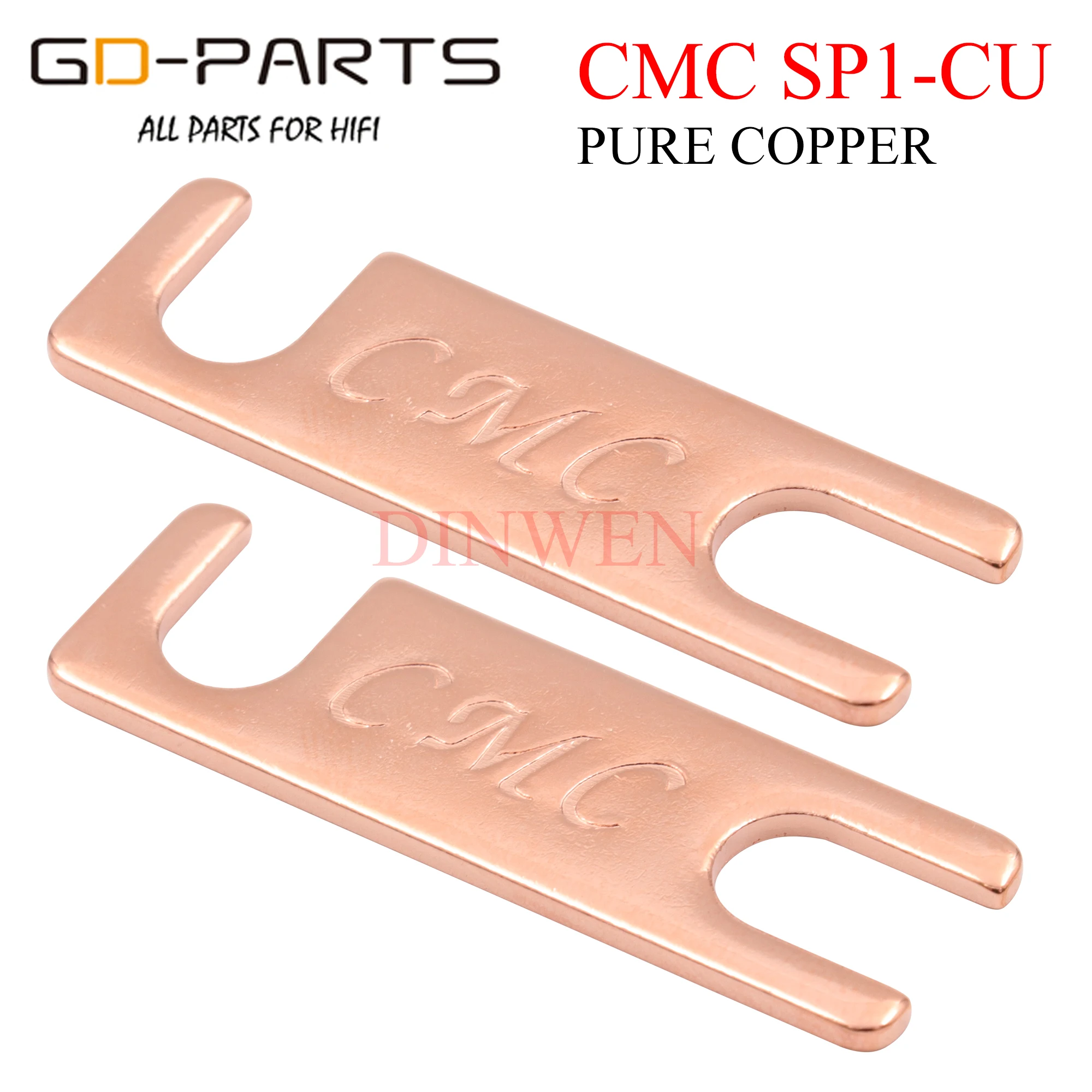 CMC чистая Медь параллельное соединение пластина для HiFi аудио Динамик Binding Post SP1-CU