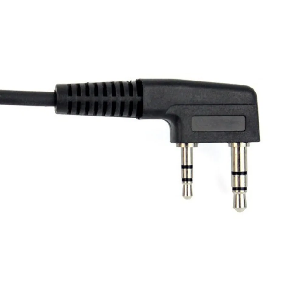 Секретная Акустическая трубка PTT + VOX для 2 контактный Kenwood WOUXUN baofeng двухстороннее