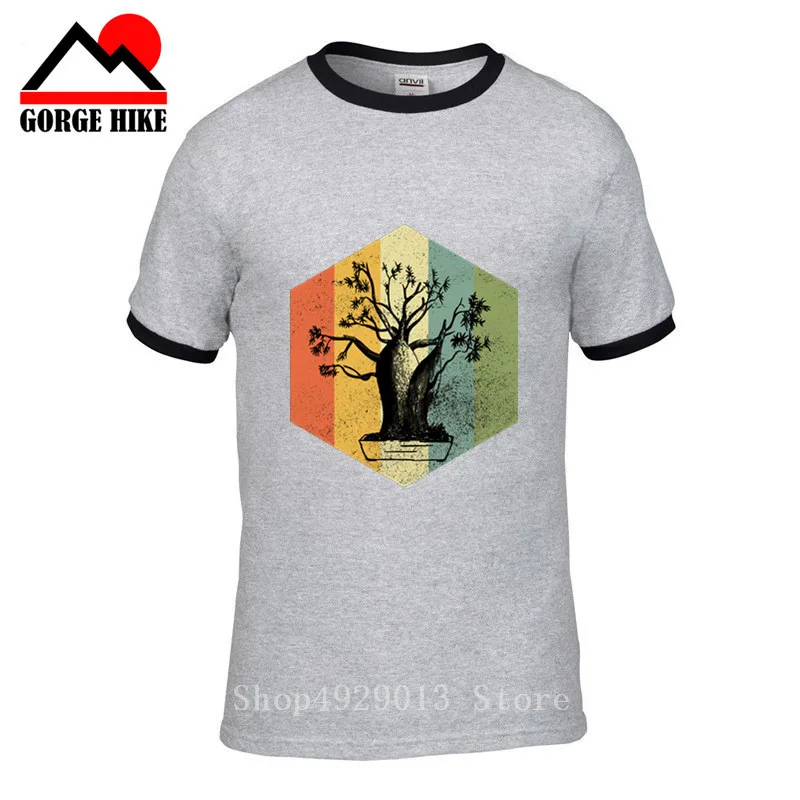 Новые винтажные летние футболки с рукавами Jujitsu Homme футболка Miyagi Do Bonsai Tree Karate