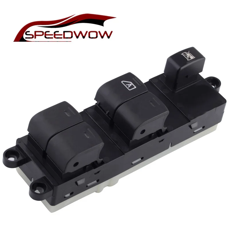 Черная кнопка управления боковым окном автомобиля SPEEDWOW для Nissan Qashqai J10 2 0 dCi 4WD