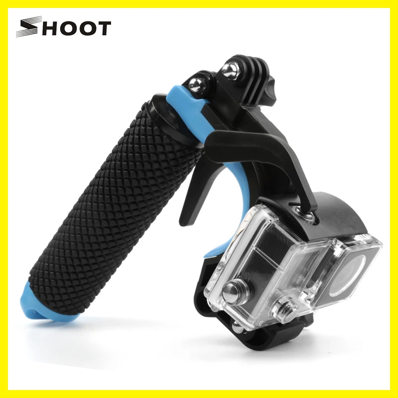 Плавающий поплавок рукоятка палка Рукоятка Ручка триггер затвор пистолет для GoPro