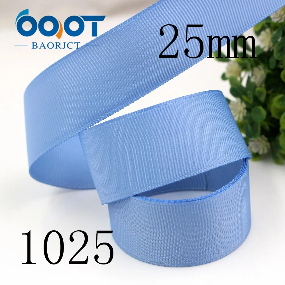 OOOT BAORJCT J 18825 16/20 мм 10 ярдов однотонные ленты термотрансферный принт grosgrain