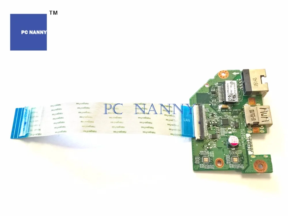 ПК Няня для Toshiba Satellite C55 C55T 15 6 дюйма USB Ethernet порт плата DA0BLQPC6H0 работает|ethernet port|usb