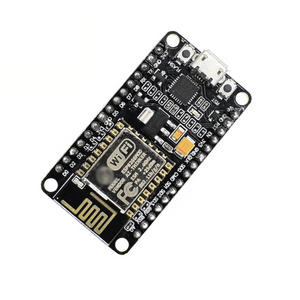 NodeMcu Lua WIFI Интернет вещей, макетная плата, беспроводной модуль на основе ESP8266 CP2102 с антенной pcb и usb-портом