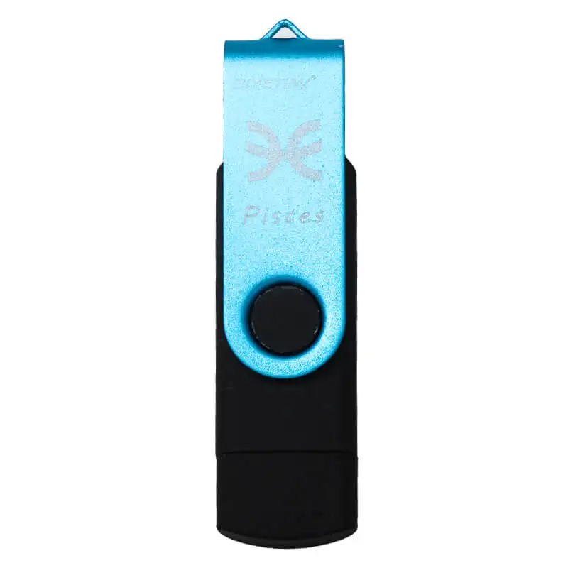 Pisces Biyetimi OTG USB флэш-накопитель 12 созвездий Многофункциональный 128 Гб 64 Гб cle usb флеш-накопитель 32 ГБ флэш-накопитель 16gb USB 2,0 флеш-накопитель - Цвет: Pisces