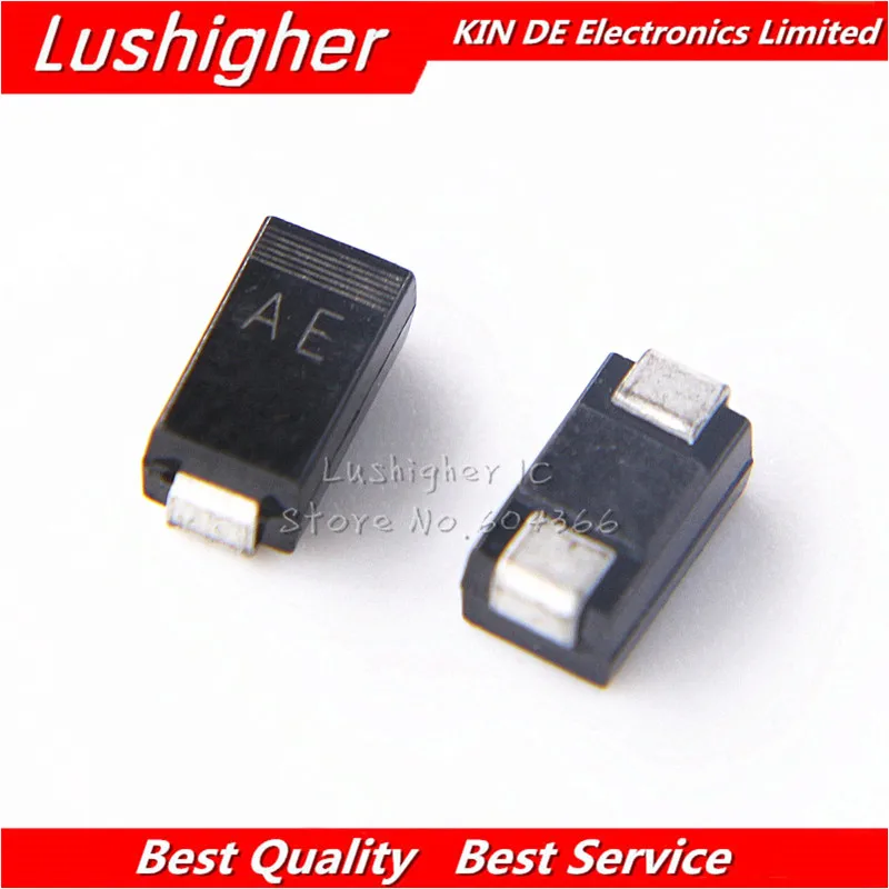 

100pcs SMAJ5.0A маркировка: AE SMAJ5.0 SMA DO-214AC