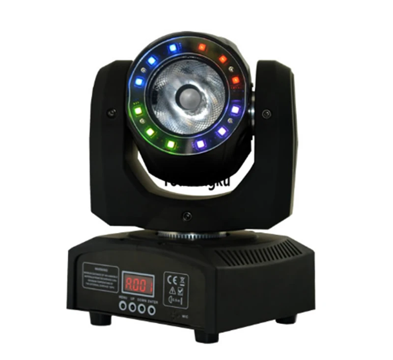 6 шт. световые эффекты pro beam 60 Вт led moving head dmx mini dj Вт|Эффект освещения сцены| |