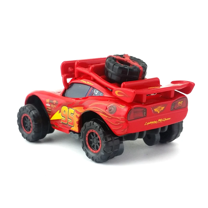 Дисней Pixar Автомобили ралли внедорожник Маккуин 1:55 литье под давлением