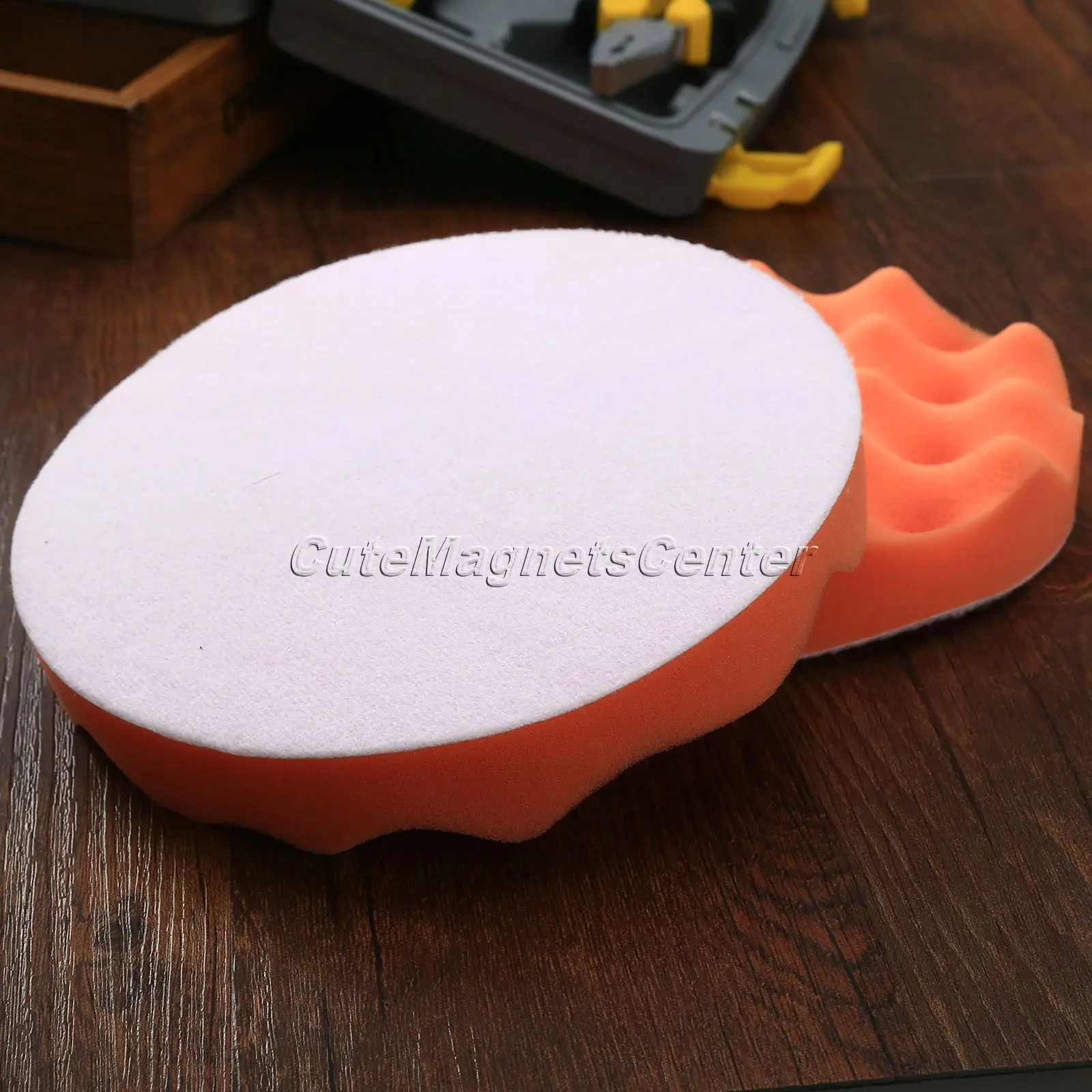 Buffing Polishing Pads Kit 50-180mm/ 2/3/4/5/6/7Inch Diameter Sponge Foam Car Polish Set Wave Buffer Pad for Polisher | Автомобили и