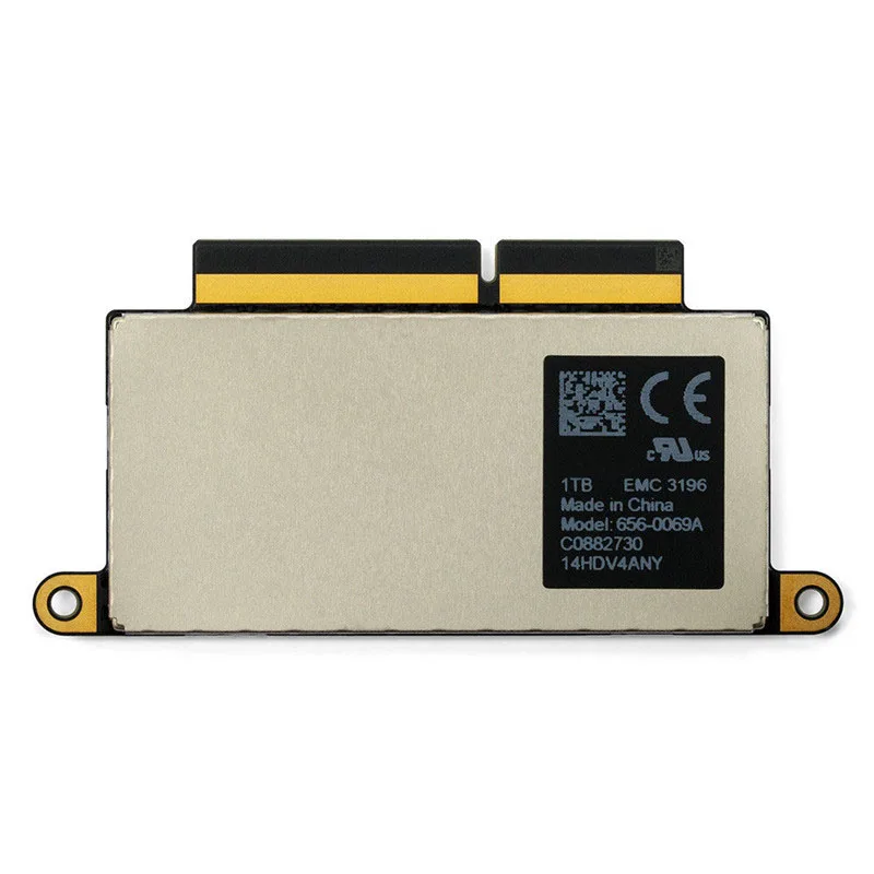 Оригинальный твердотельный накопитель A1708 SSD для MacBook Pro Retina 13 3 дюйма Late 2016 Mid 2017 ТБ