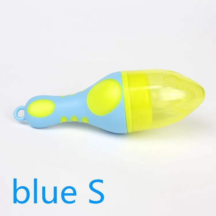 blue S Еда Nibbler для соски-пустышки ниблера соски-пустышки для ребенка для фруктов и овощей, кормушка для соски для кормления безопасный соски-пустышки - Цвет: blue S