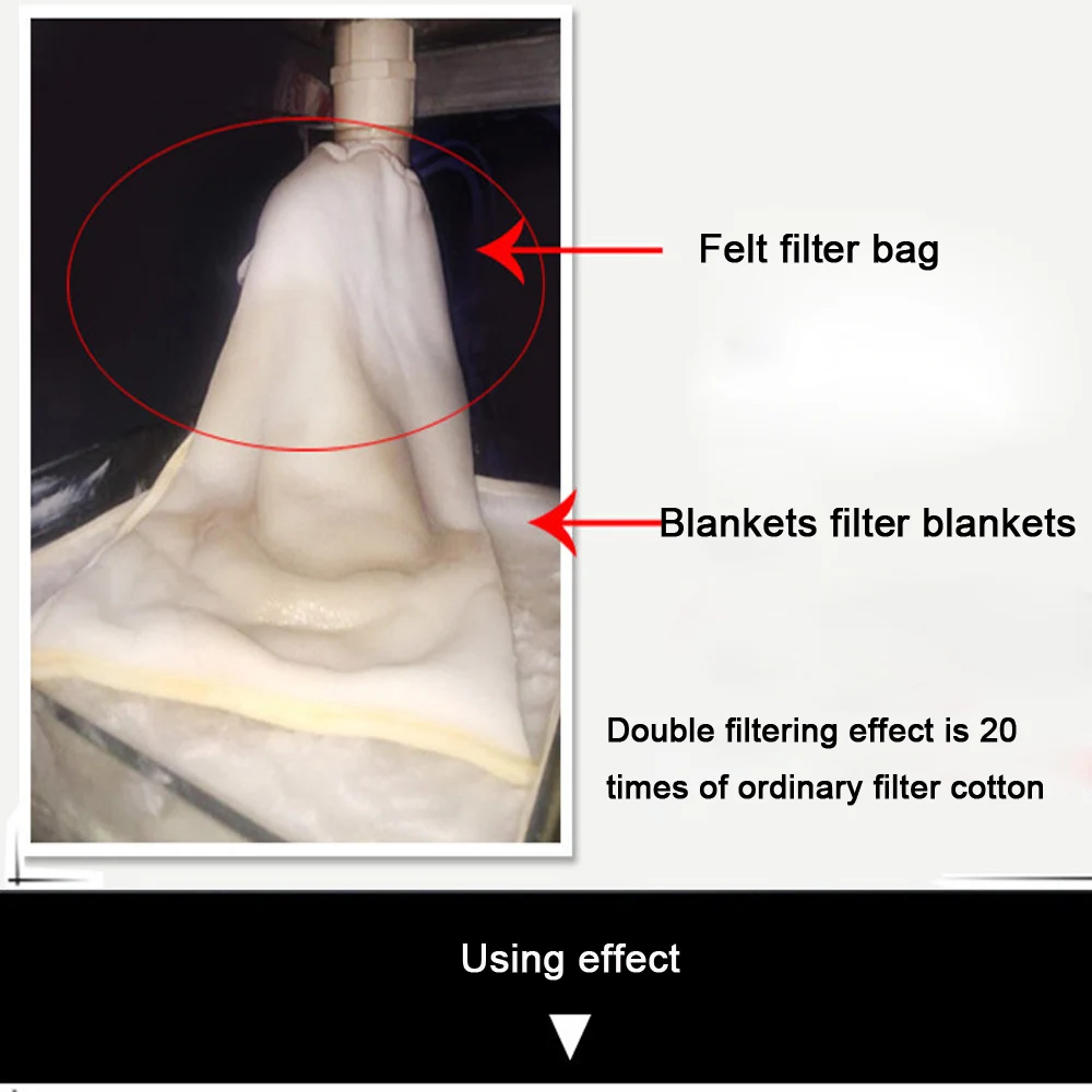 Волшебный аквариумный фильтр Хлопковый мешок емкость для рыб аксессуары системы