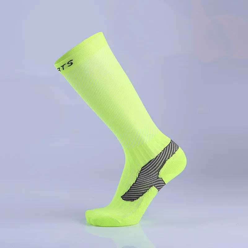 Professional Compression Soccer Socks Long Stocking Knee High Breathable Quick Dry Running Volleyball Basketball Men Women | Спорт и