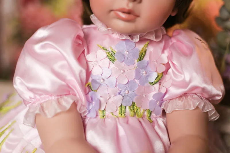 60 см Силиконовые Reborn Baby Doll игрушечные лошадки винил принцесса малыша Интерактивная кукла-Пупс Bebe обувь для девочек Bonecas ребенок подарок на день рождени