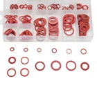 Шайбы изоляционные стальные плоские, набор прокладок мезона из красной бумаги, 150 шт., 10x5 14x10, смешанные, 14 размеров, изоляционные проставки
