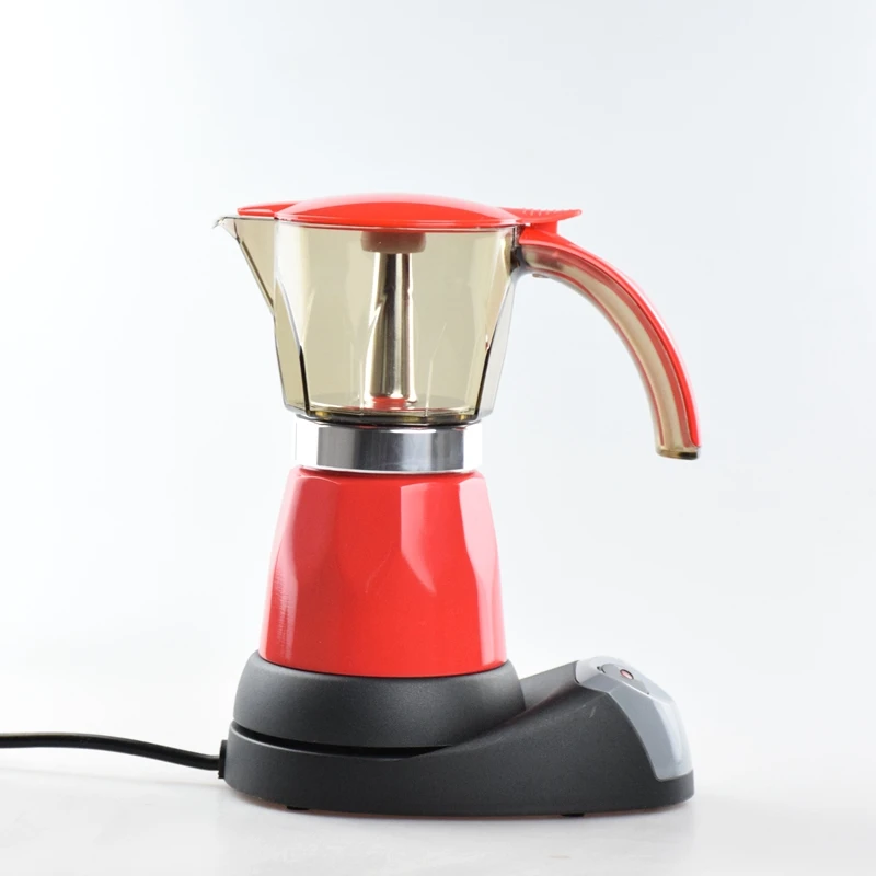 Бесплатная доставка 6 чашек электрическая кофеварка для эспрессо мокко|maker