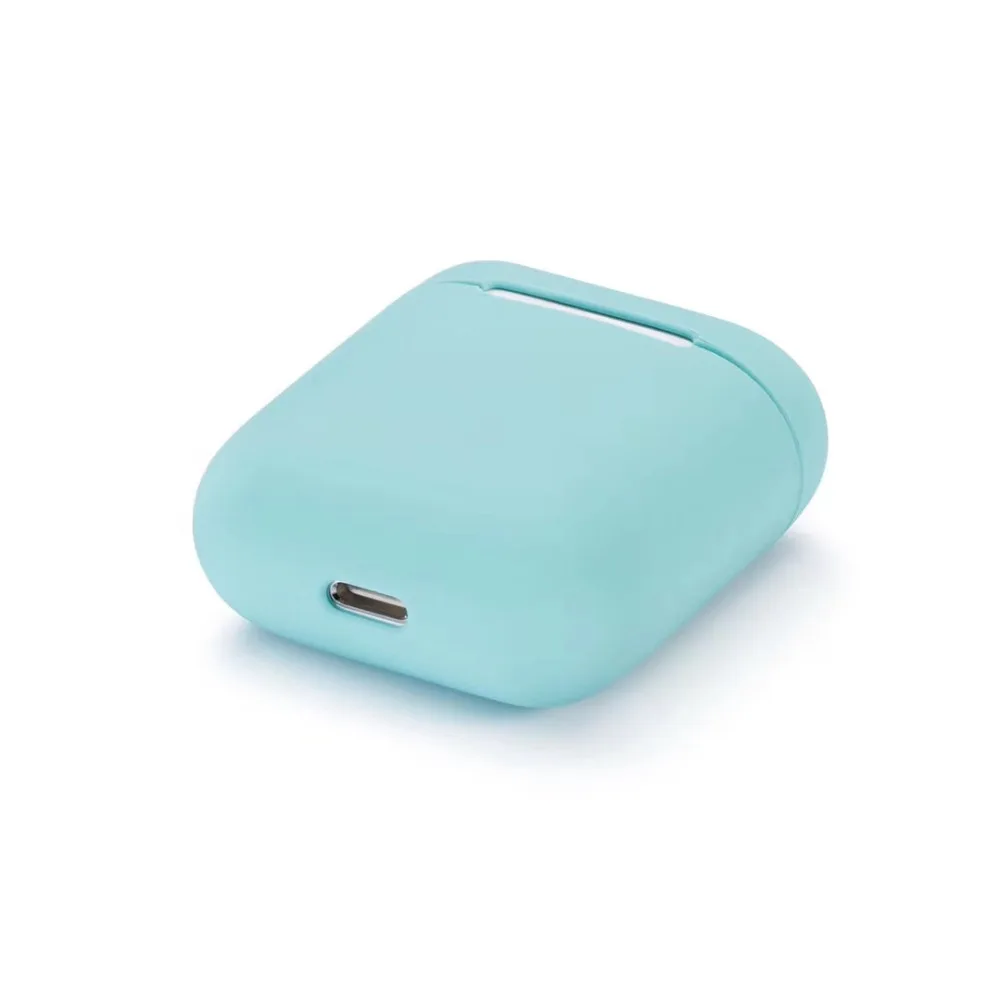Чехол для Apple Airpods силиконовый чехол iPhone беспроводная bluetooth гарнитура защитный