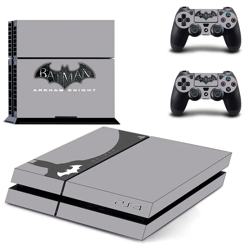 DC Бэтмен PS4 наклейка на кожу Виниловая для Sony Playstation 4 консоль и 2 контроллера
