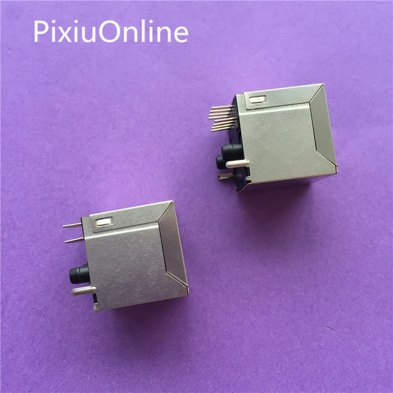 2 шт./лот YT2035B RJ45 5224 ленточная лампа Вертикальная розетка сетевой интерфейс 8P8C