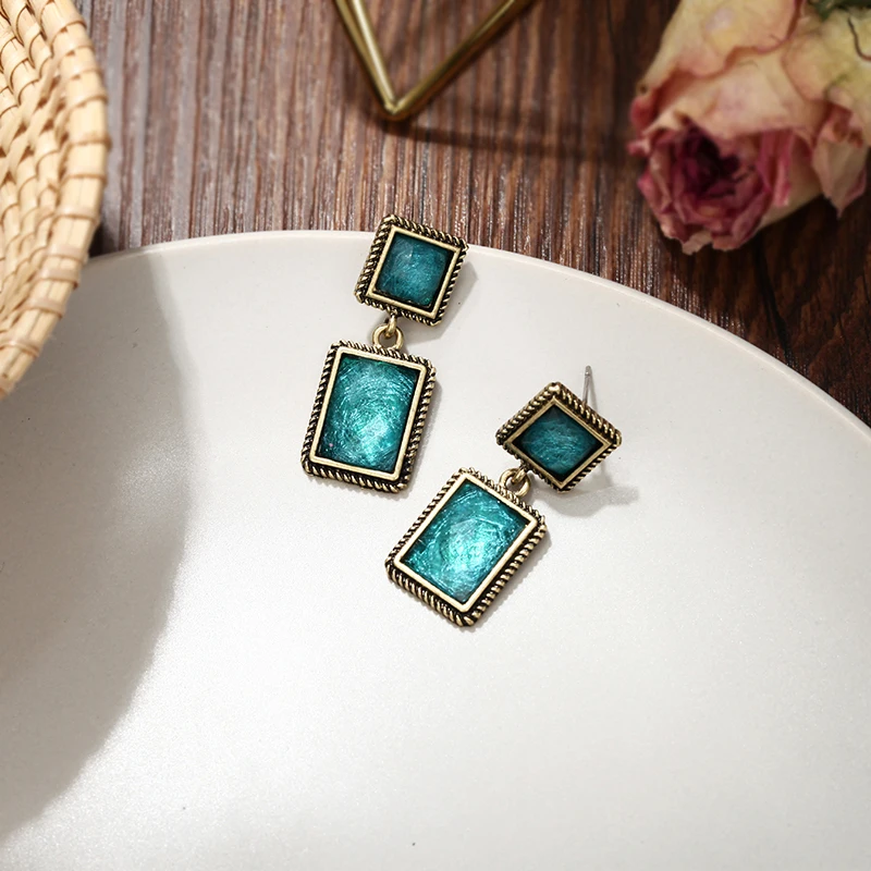 Женские металлические серьги-подвески вечерние Винтажные подарочные серьги 2019 |