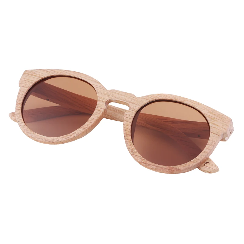 brown lens BerWer солнцезащитные очки деревянные бамбуковые солнцезащитные очки женские модные Зеркальные Солнцезащитные очки женские брендовые дизайнерские очки - Цвет линз: brown lens