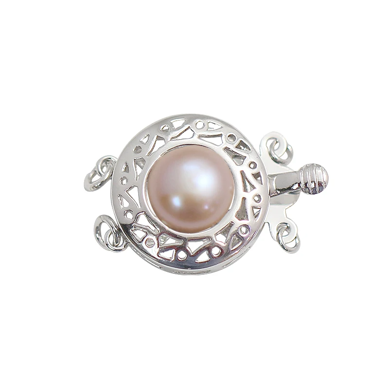 Beadsnice, 925 пробы, серебряное, складное, на застежках, микро проложенный, ювелирное изделие, компоненты, ручная работа, сделай сам, жемчуг, ожерелье, ID39212