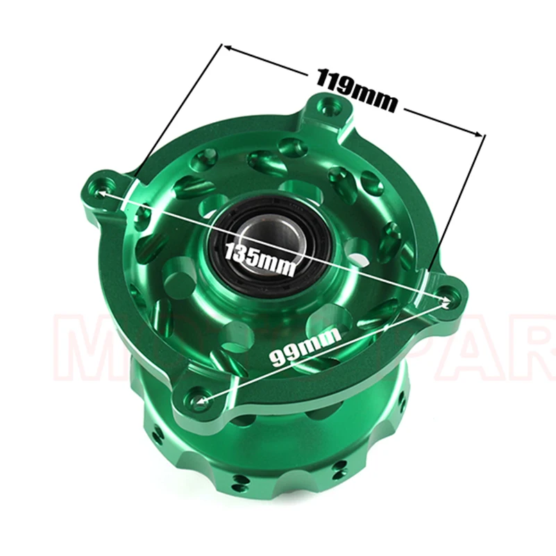 

NEW 2018 CNC Machined 36 Holes Front And Rear Wheel Hub KX125 KX250 2006-2008 KX250F KX450F 2006-2018