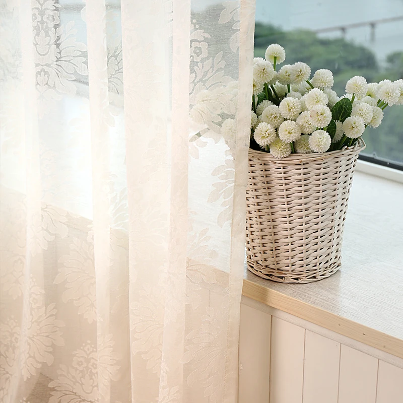 Высококачественные хлопковые и льняные шторы с вышивкой однотонные плотные на