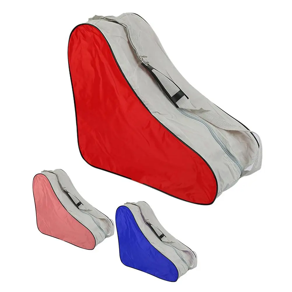 

Solid Color Roller Storage Bag Handbag Large General Roller Skates Cover Bag Canvas Bag Skating Accessories Ice Skates Handbag