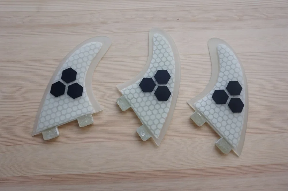 ФТС Плавники доски для серфинга Surf Fin двигателей G5 Fin(3 шт - Цвет: Прозрачный
