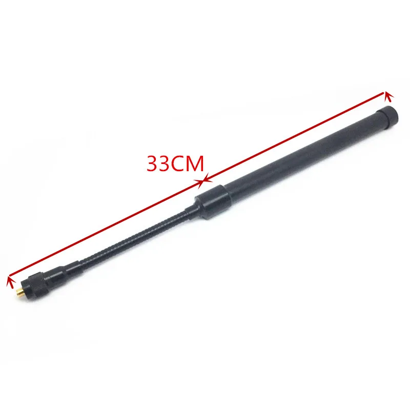 Тактическая антенна Goosetube подходит для полевой команды intercom Baofeng UV5R UV82 UV9R walkie talkie