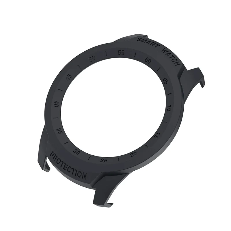 Black only cover Для Ticwatch Pro Смарт-часы против царапин бампер чехол SIKAI жесткий пластиковый защитный чехол ультра-светильник многоцветный - Цвет: Black only cover