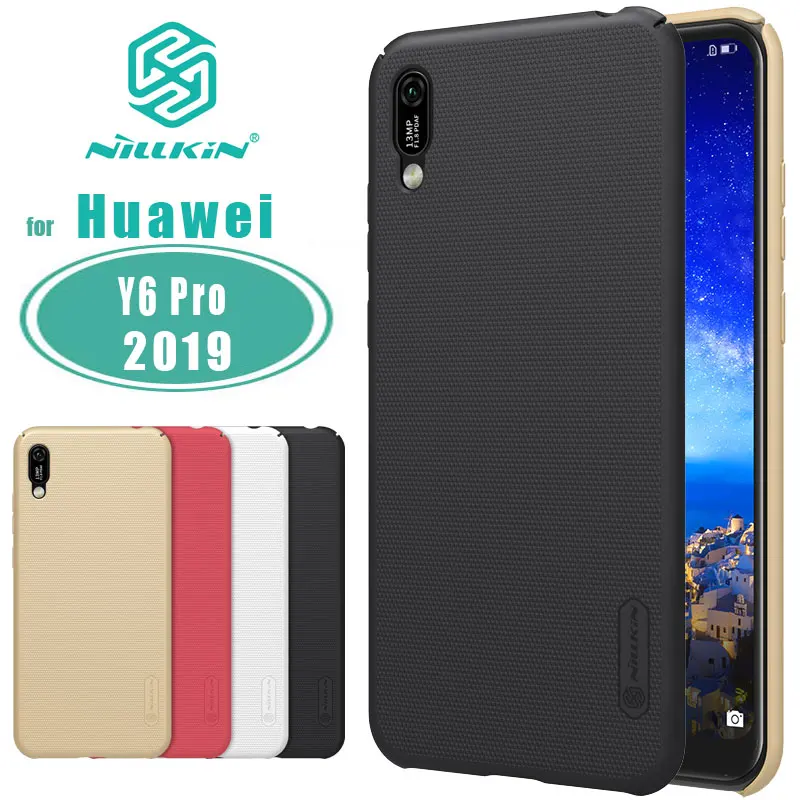 Чехол для Huawei Y6 Pro 2019 чехол global xiaomi Mi9 задняя крышка суперматовый защитный Nillkin
