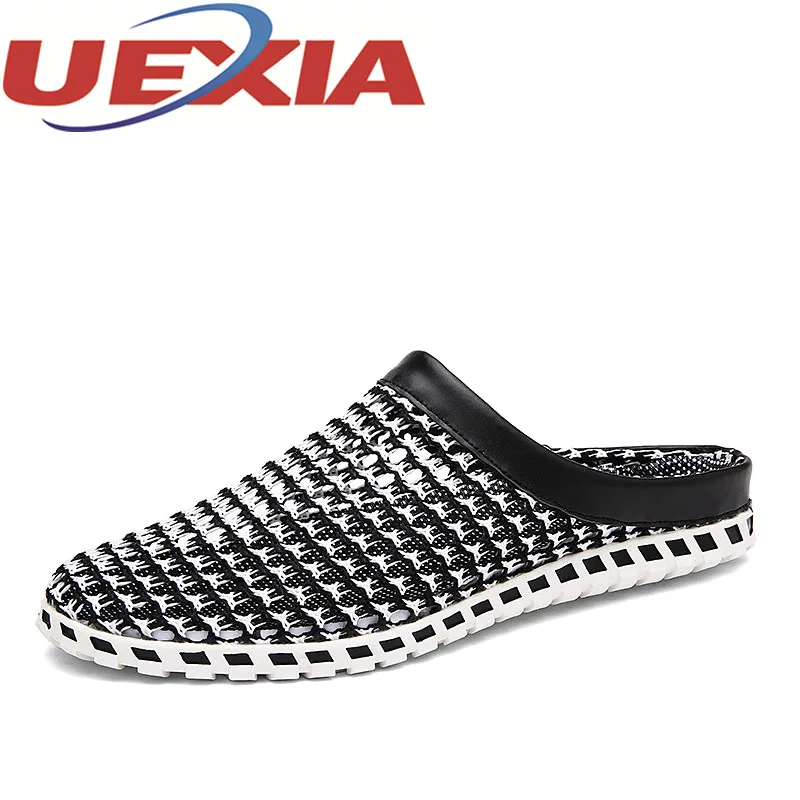 Summer Mens Casual Slippers Shoes Outdoor Breathable Mesh Men Fashion Slip On Flats Walking Male Zapatos Hombre | Обувь