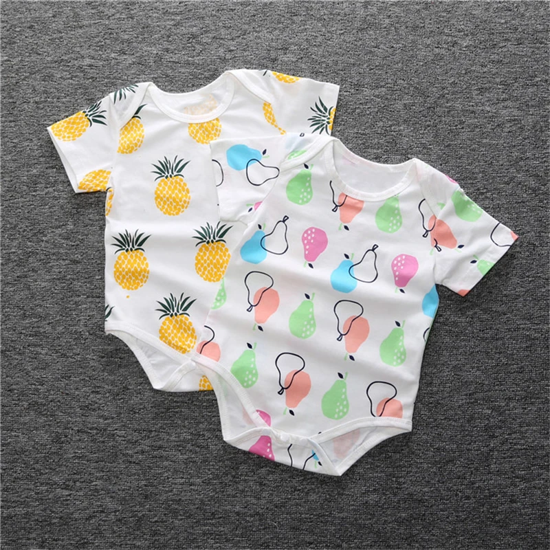 Лидер продаж Новинка 2017 года летний детский комбинезон для новорожденных