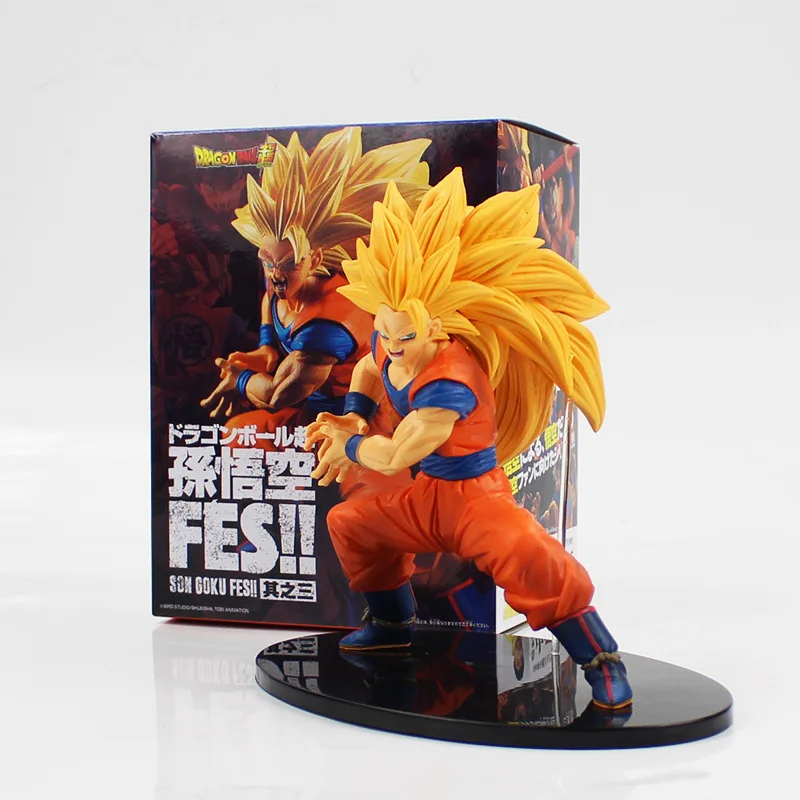Dragon Ball Сон Гоку фигурка игрушки FES Black Gokou Zamasu Супер Saiyan Бог синие серебряные волосы Битва Ver Аниме Модель Куклы - Цвет: Style E With Box