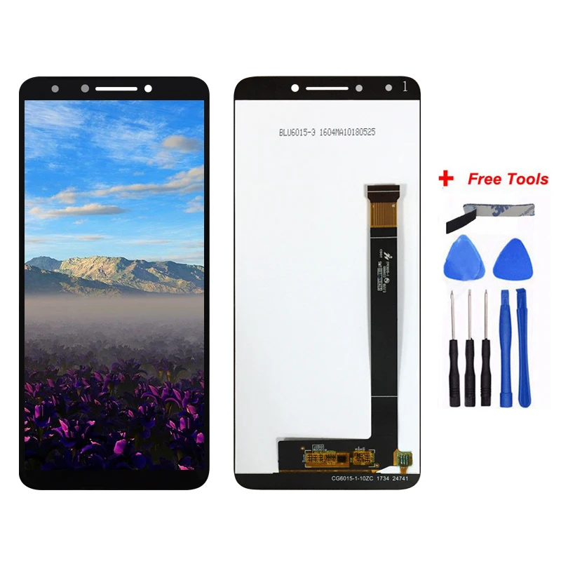 

LCD Screen and Digitizer Full Assembly Lcd Replacement Glass For Alcatel 7 6062 6062W lcd Touch Sensor