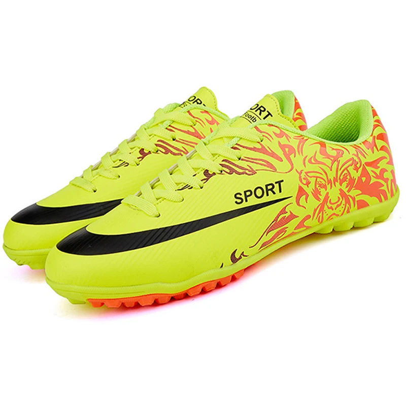 Футбольная обувь бутсы для футбола Бутсы TF кроссовки zapatos de futbol hombre schoenen mannen|de