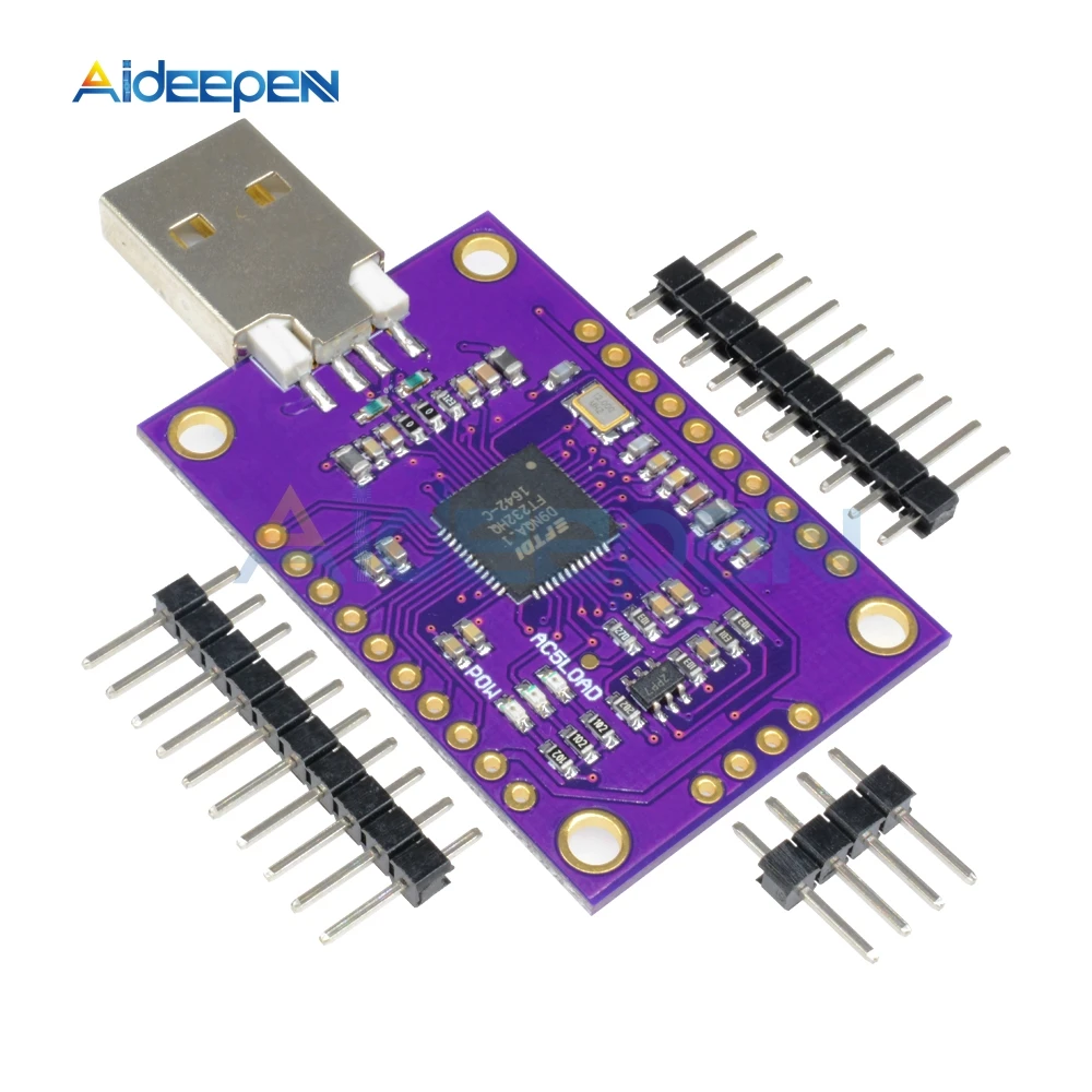 Многофункциональный высокоскоростной USB-модуль CJMCU FT232H для JTAG UART/ FIFO SPI/ I2C |