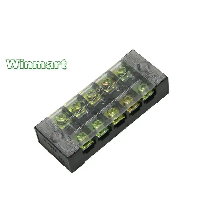 1 шт. ABS корпус Железный никелированный проводник 25A 600V стационарные клеммные