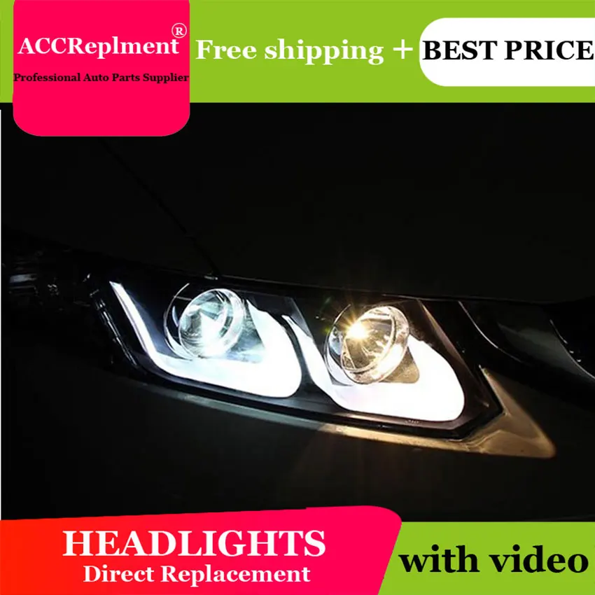 Авто. PRO двойной u-ангельские глазки светодиодный DRL для Honda civic светильник s 2011-2014 Q5