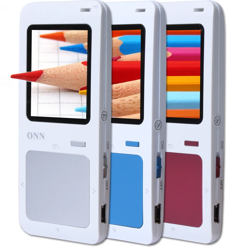 ONN Q7 Профессиональный MP3 плеер 8 ГБ/FM/1.8 &quotTFT Экран/e-book/диктофон/ MAX 32 ГБ карты памяти