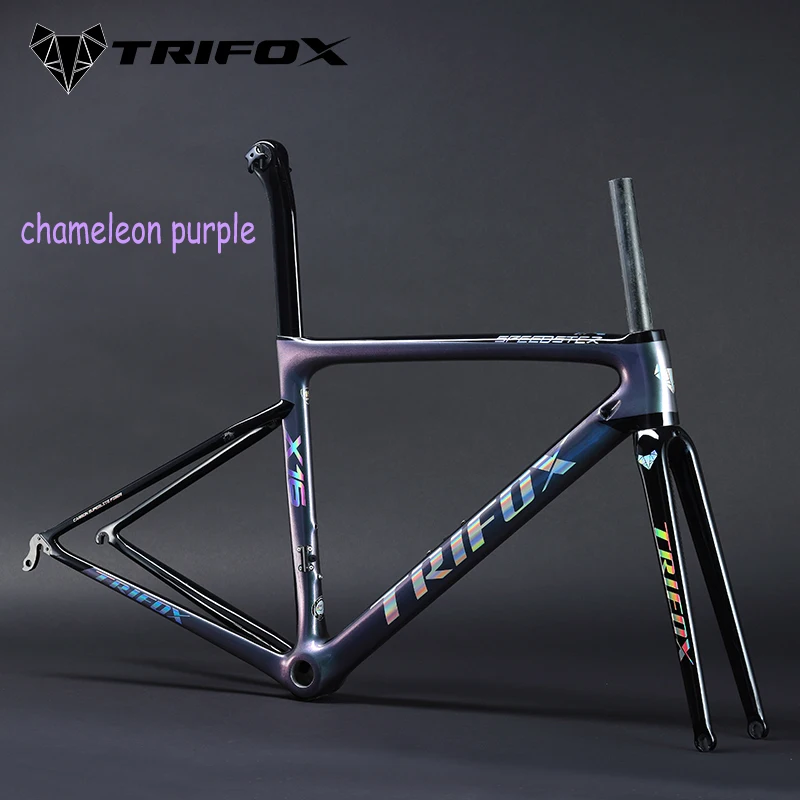 TRIFOX карбоновая рама для дорожного велосипеда 29er sl6 велосипедная Рама Хамелеон карбоновая рама BB68 27,5 диск карбоновая рама