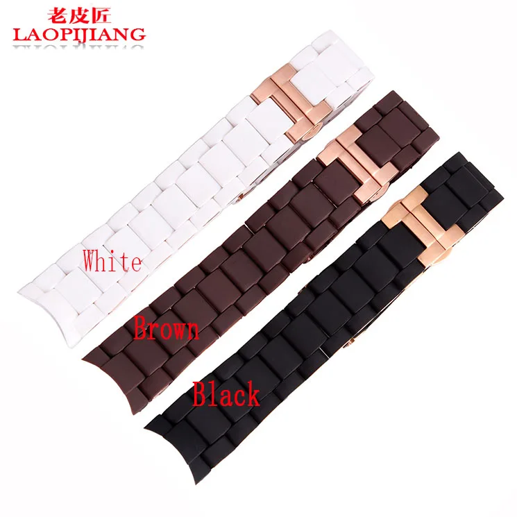 Laopijiang watch band adapter Baotou AR5890 AR5905 AR5919 and AR5858 rubber watchband