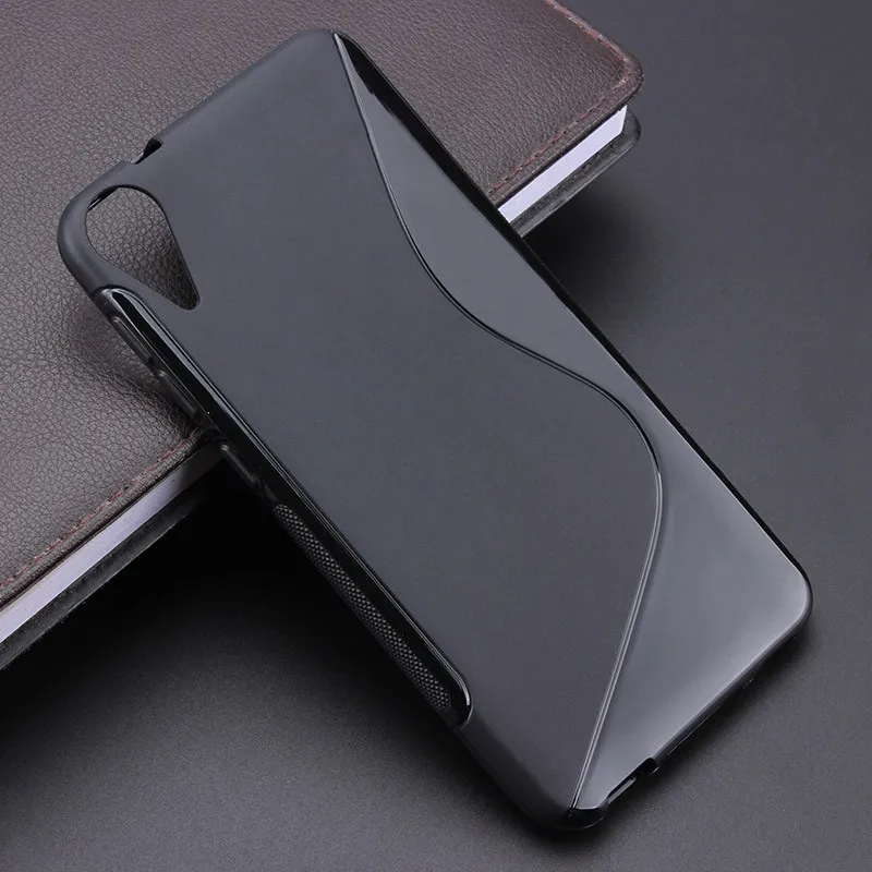 S line Anti Skidding Gel TPU Slim Soft Case Back Cover For HTC Desire 825 Phone silicone 10 Lifestyle 10Lifestyle |
