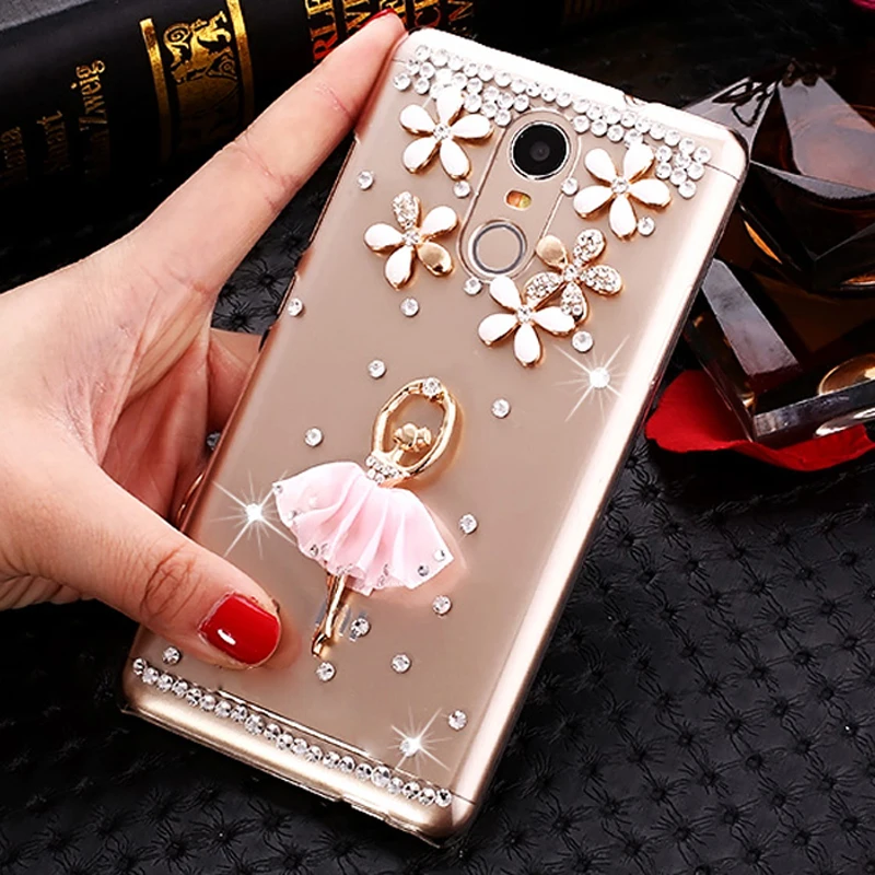 Черный розовый белый модный прозрачный жесткий пластиковый чехол для балетной