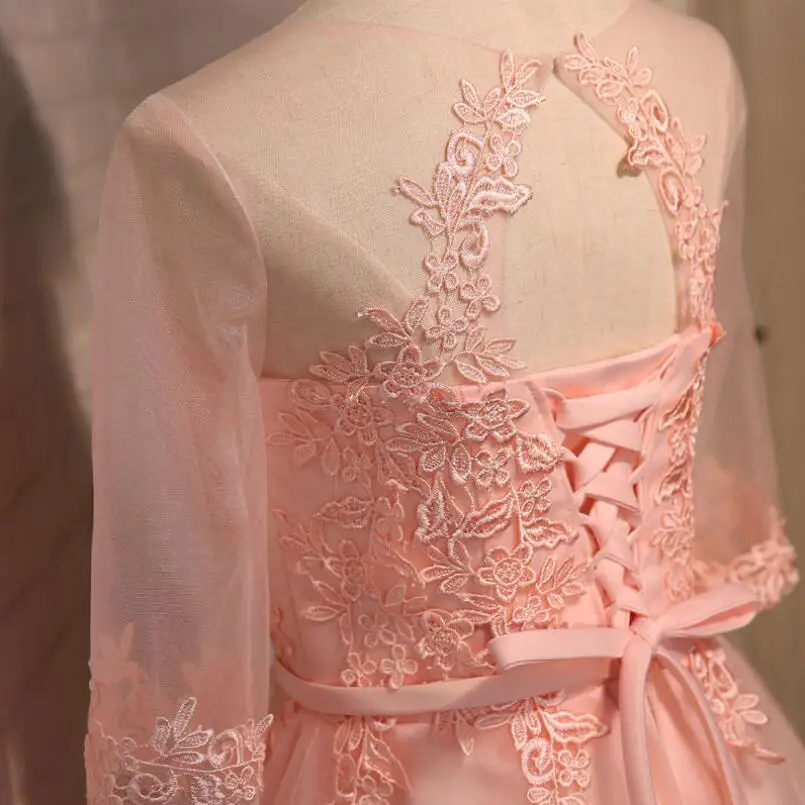 Robe de soiree розовое короткое вечернее платье с открытыми плечами и кружевной вышивкой, вечерние платья